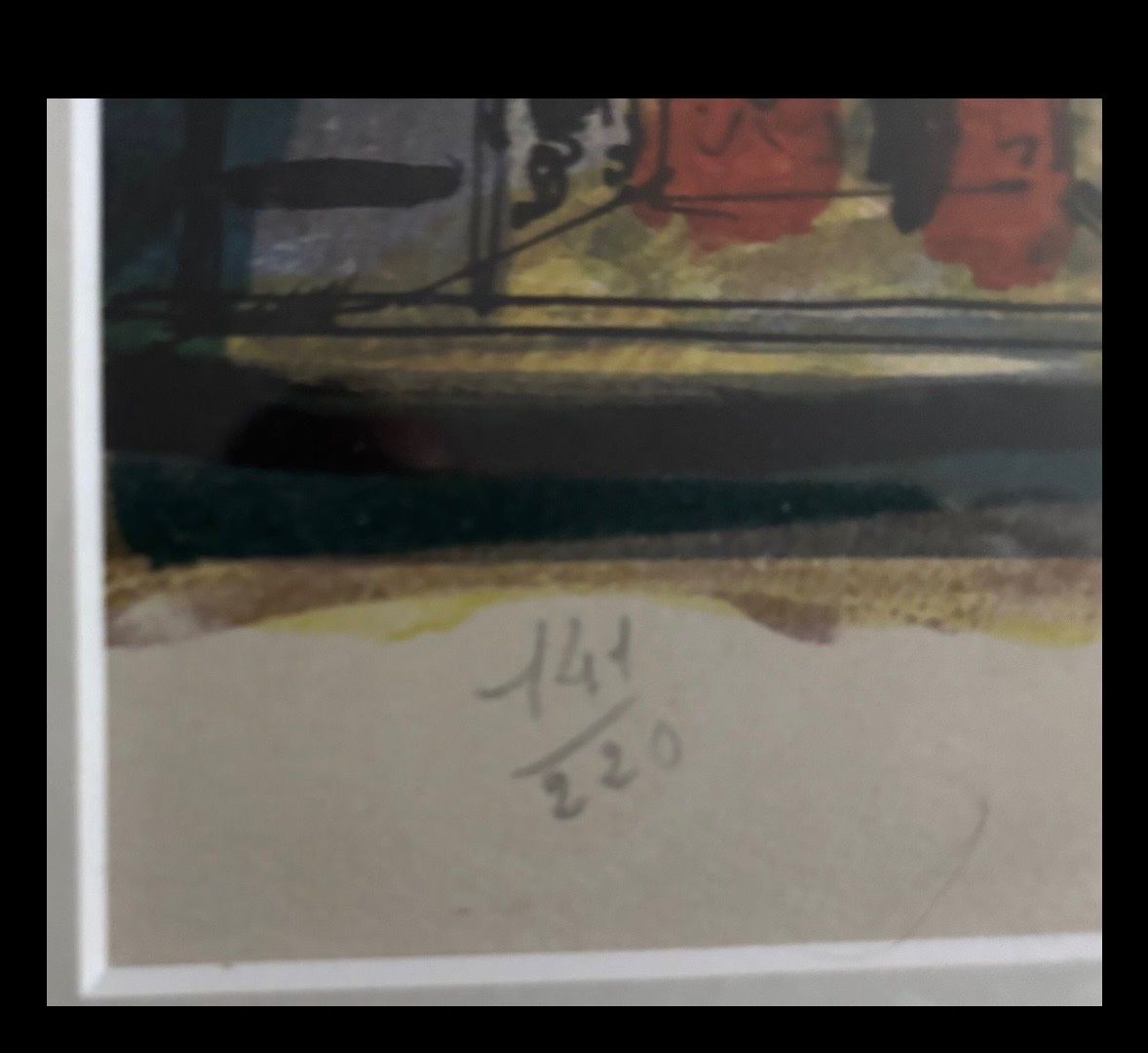 Grafica & Litografie: Paul Aizpiri handsign. Lithographie "Notre Dame, Paris" – Usato da Rütihof venduto da til_68lp 3