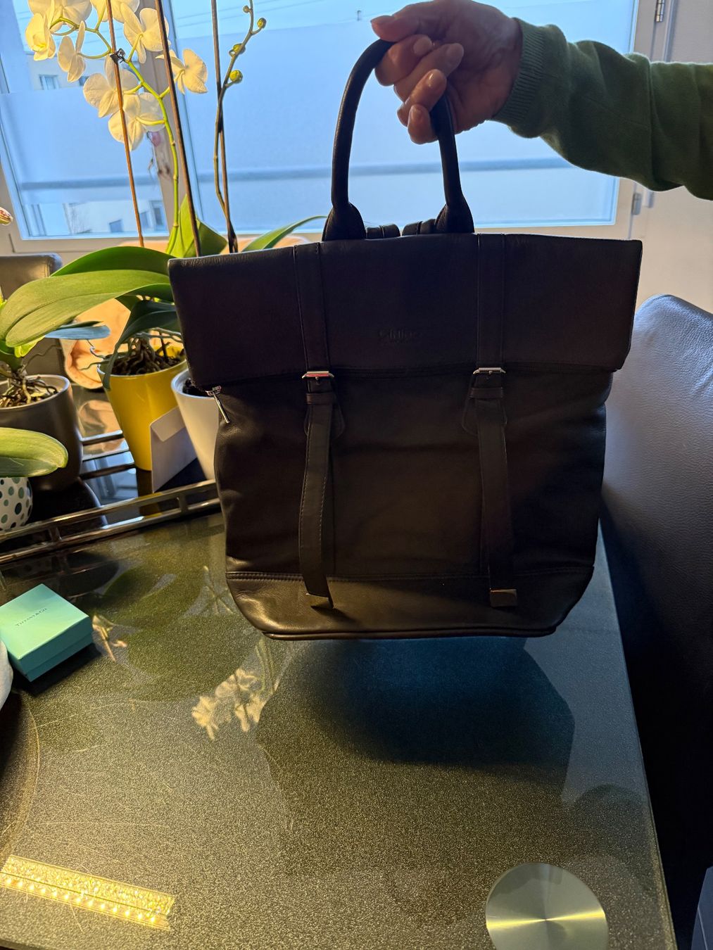 Rucksäcke: Leder Rucksack – Gebraucht aus Buchs ZH von Vanillebaeumli 1