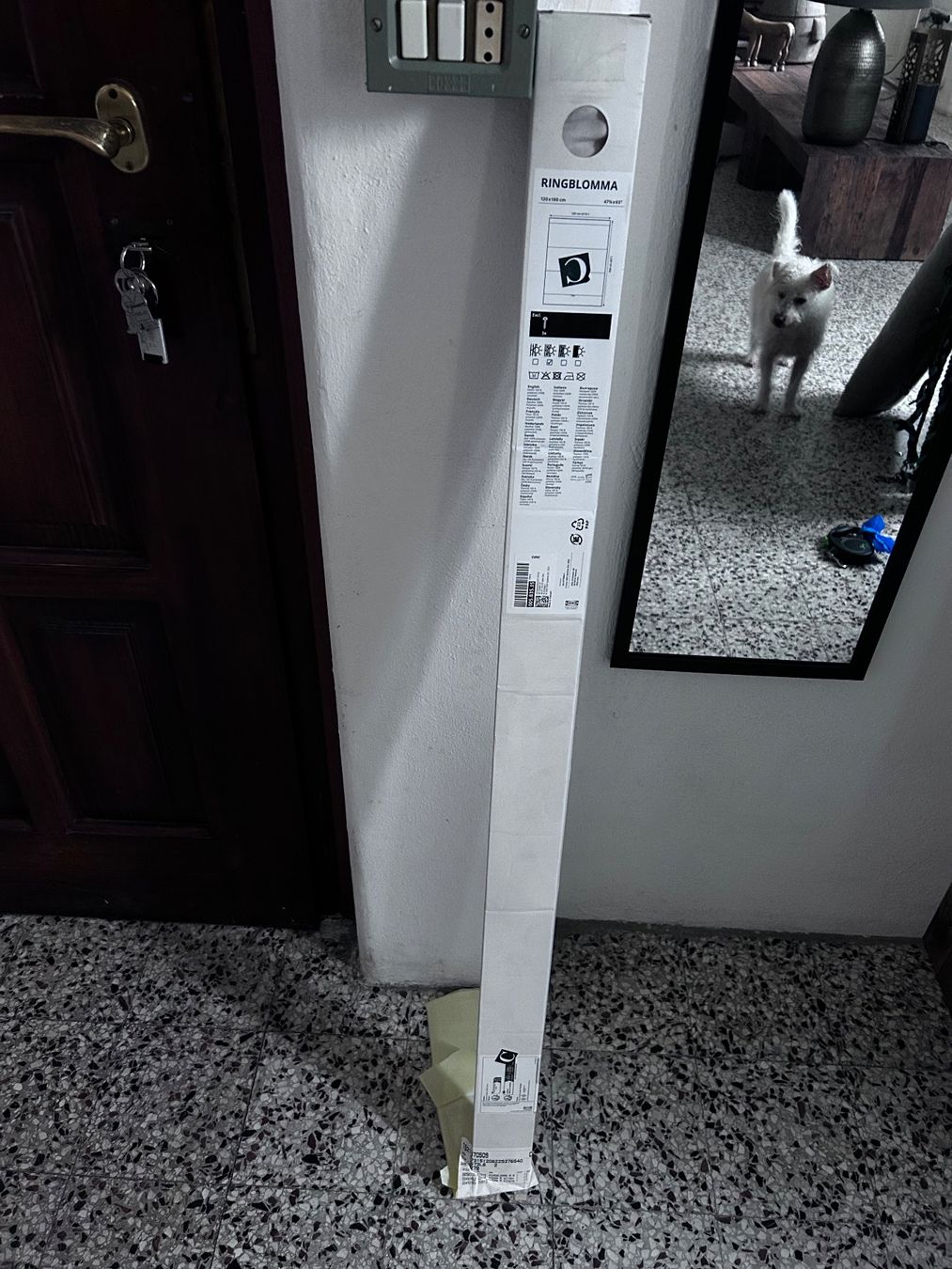 Ikea Tende: Stoffrollo ringblomma beige NEU – Nuovo e nell'imballaggio originale da Wettingen venduto da Annarosa65 1