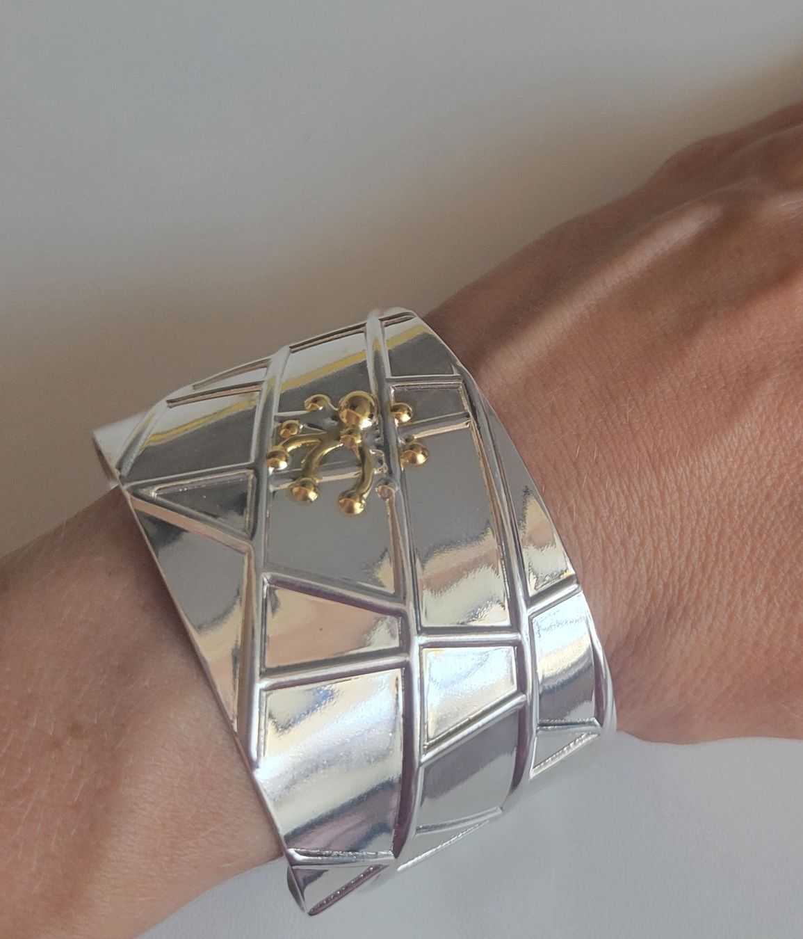 Bracciali & Braccialetti: Magnifique Bracelet Manchette "Spider Web"  – Usato da Bernex venduto da Dariafr 1