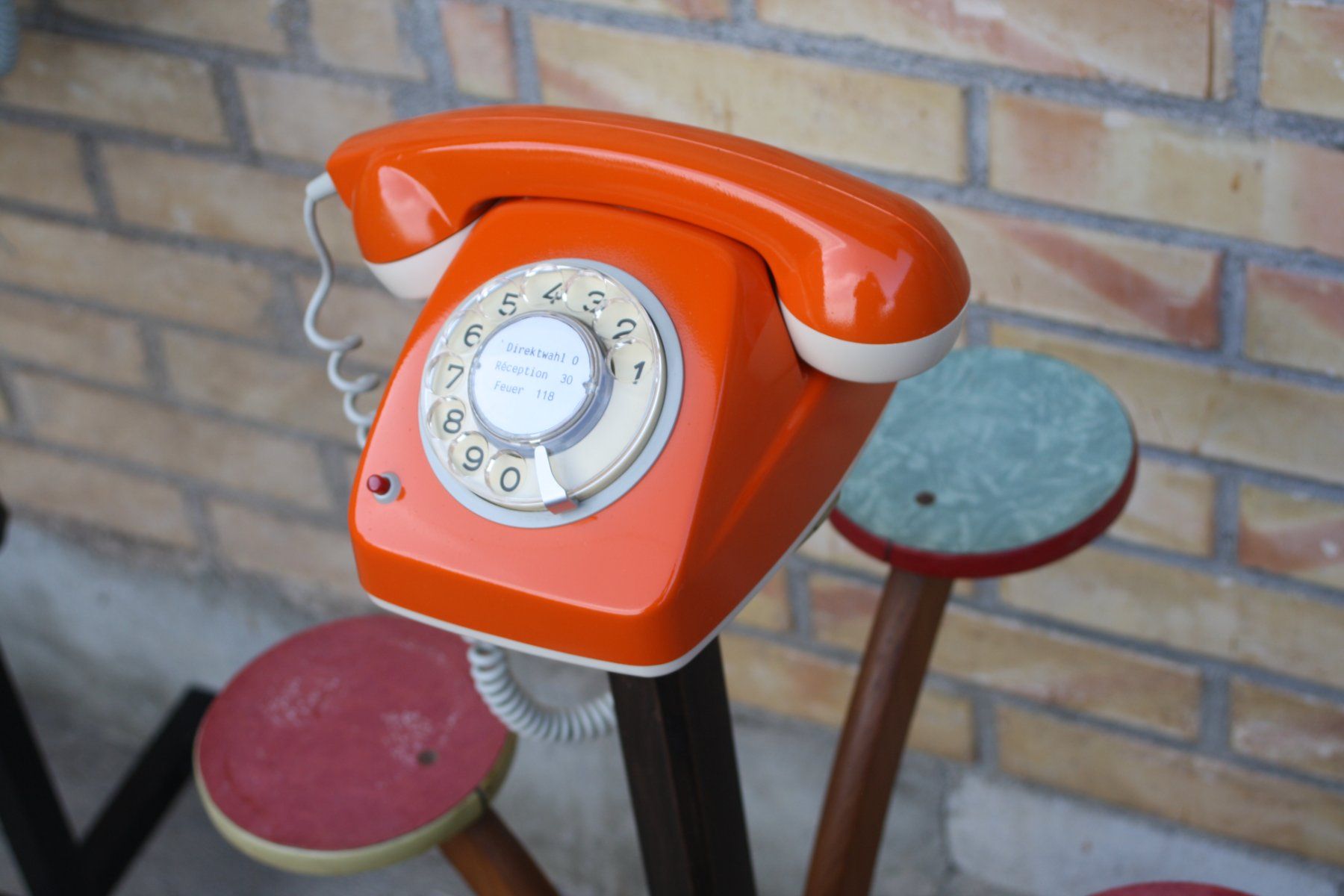 Telefoni: TELEFON VINTAGE MIT WÄHLSCHEIBE – Usato da Wauwil venduto da Pneuedy 2