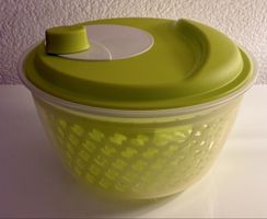 Salatschleuder grün Kunststoff guter Zustand gebraucht