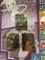 3 mal Pokemon Karte aus Metall