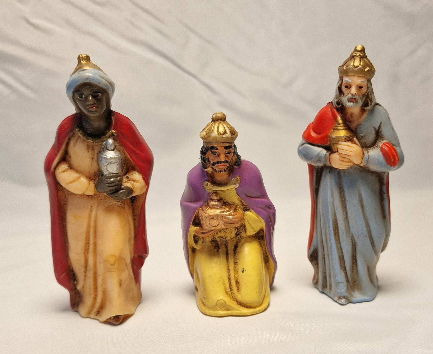 Figuren: Schöner Krippenfiguren-Satz Friedel – Gebraucht aus Rothenburg von Josbi 2