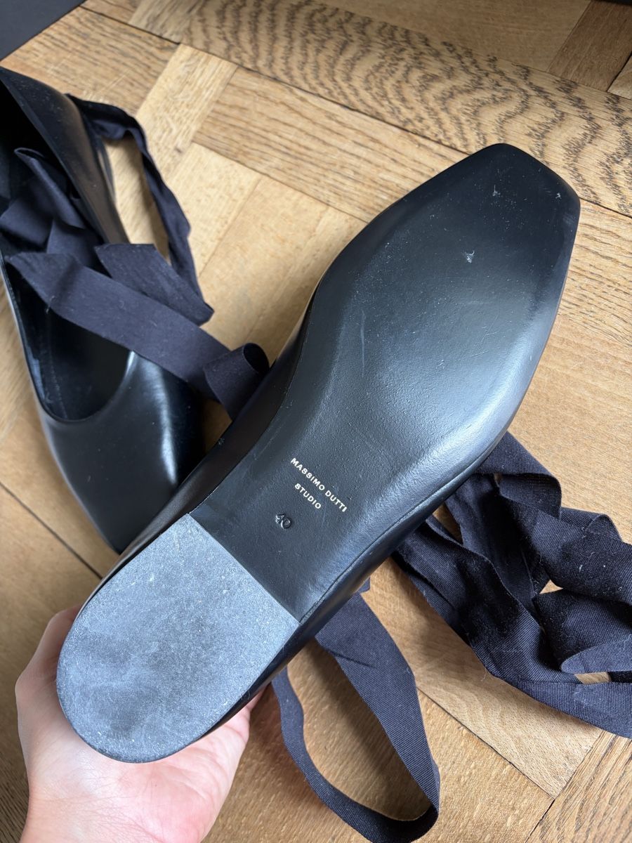 Massimo Dutti Scarpe da donna: Ballerinas Massimo Dutti Studio schwarz Grösse 40 – Nuovo e nell'imballaggio originale da Zürich venduto da Keinplan 4