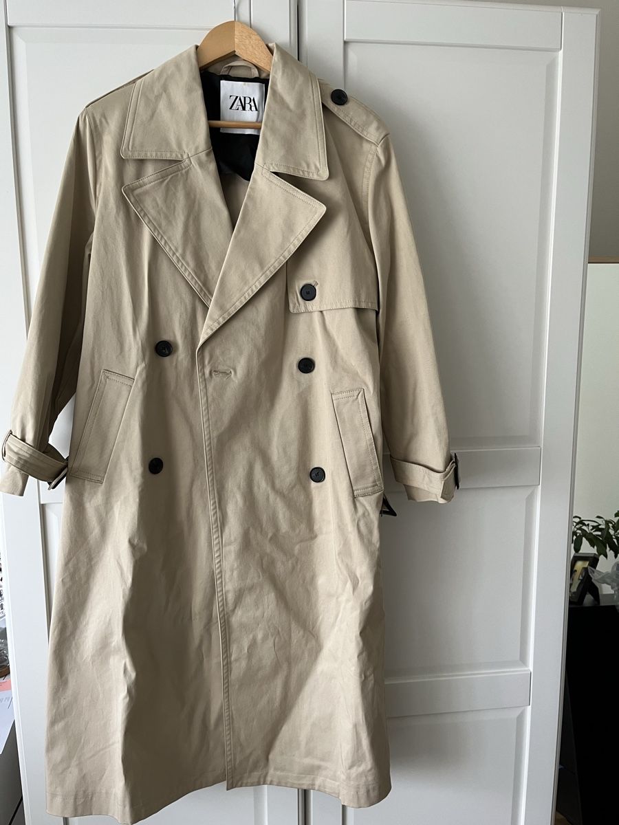 Zara Cappotti: Zara Trenchcoat mit Gürtel – Nuovo (secondo la descrizione) da Allschwil venduto da eyl_bb8q 1