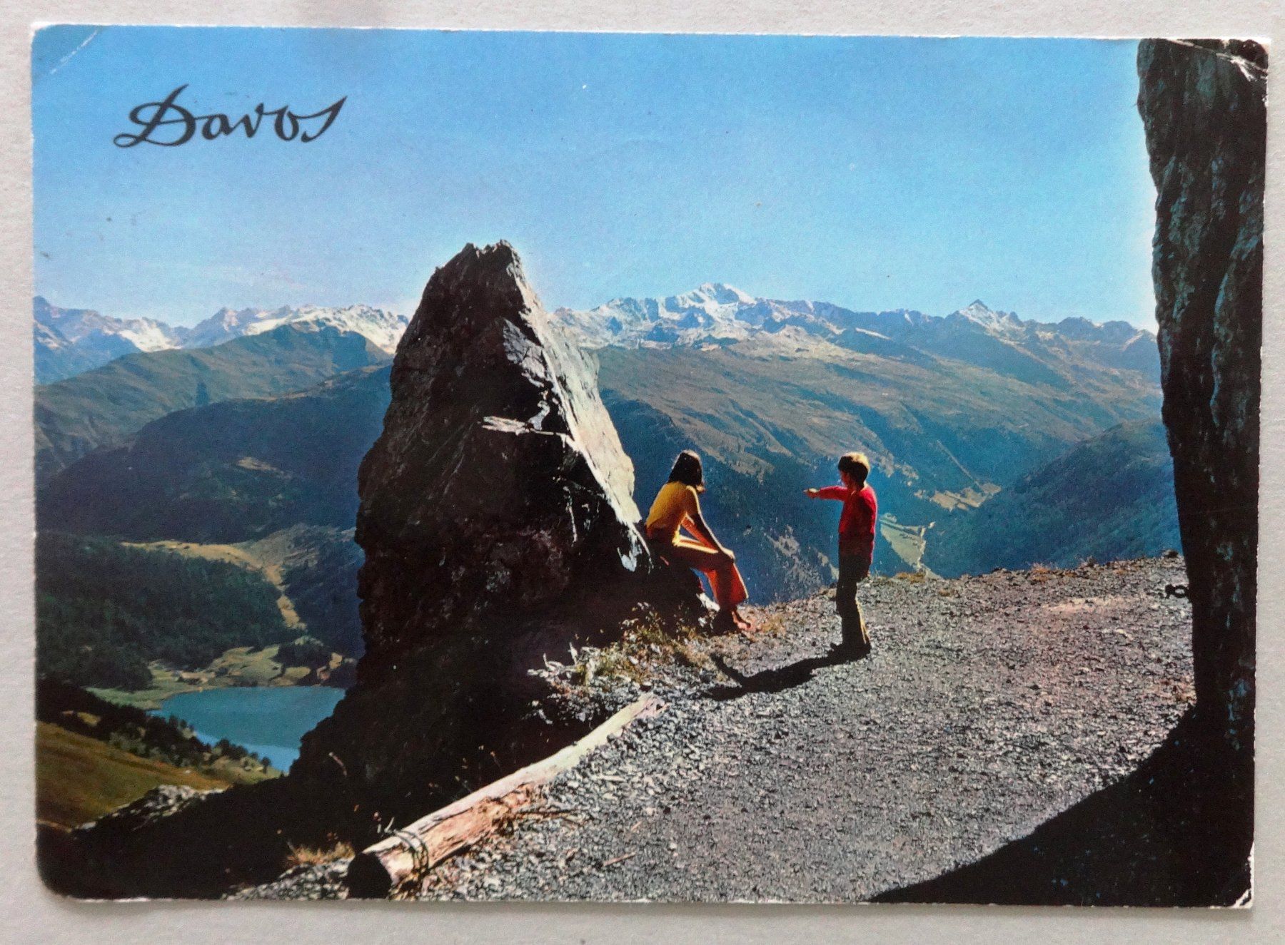 Cartes postales: Davos, Blick vom Panorama-Weg – Défectueux à Fétigny par Billy2miny