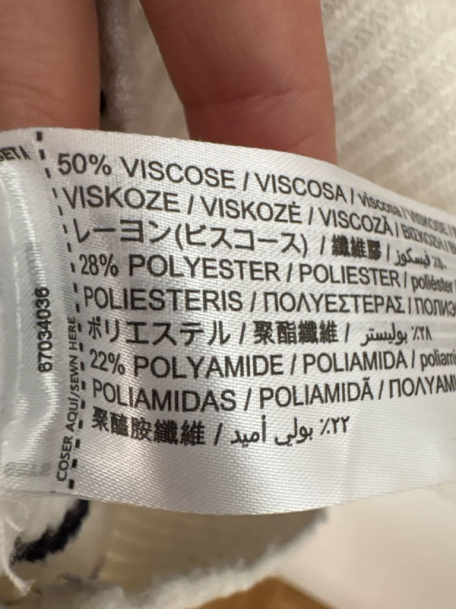 Mango Pulls & Sweat-shirts: Mango Pullover gestreift mit Kragen Grösse M weiss schwarz – D'occasion à Flims Dorf par chauy 2