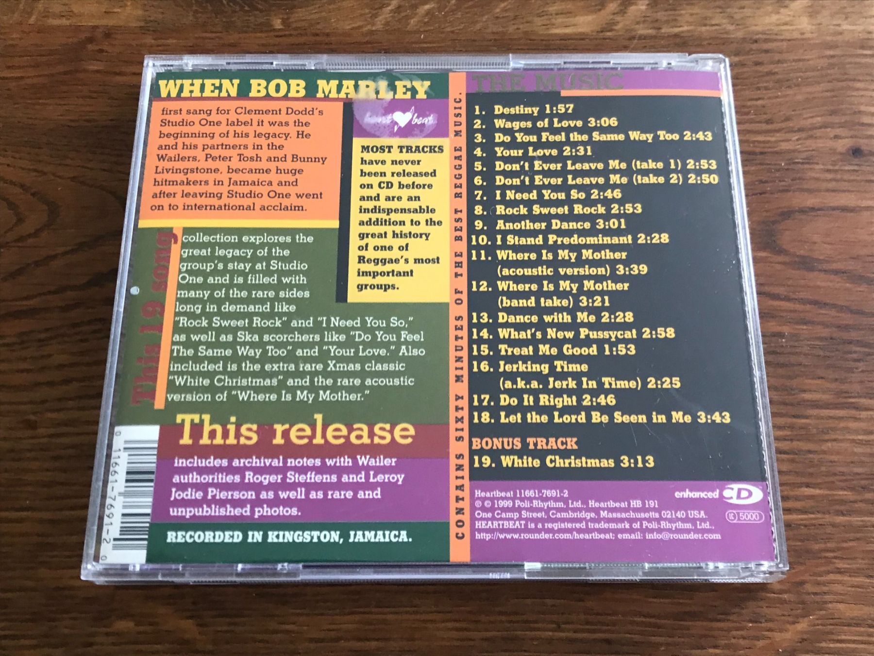 CD: BOB MARLEY - Destiny: Rare Ska Sides from Studio One – Usato da Buchs AG venduto da Archie 2