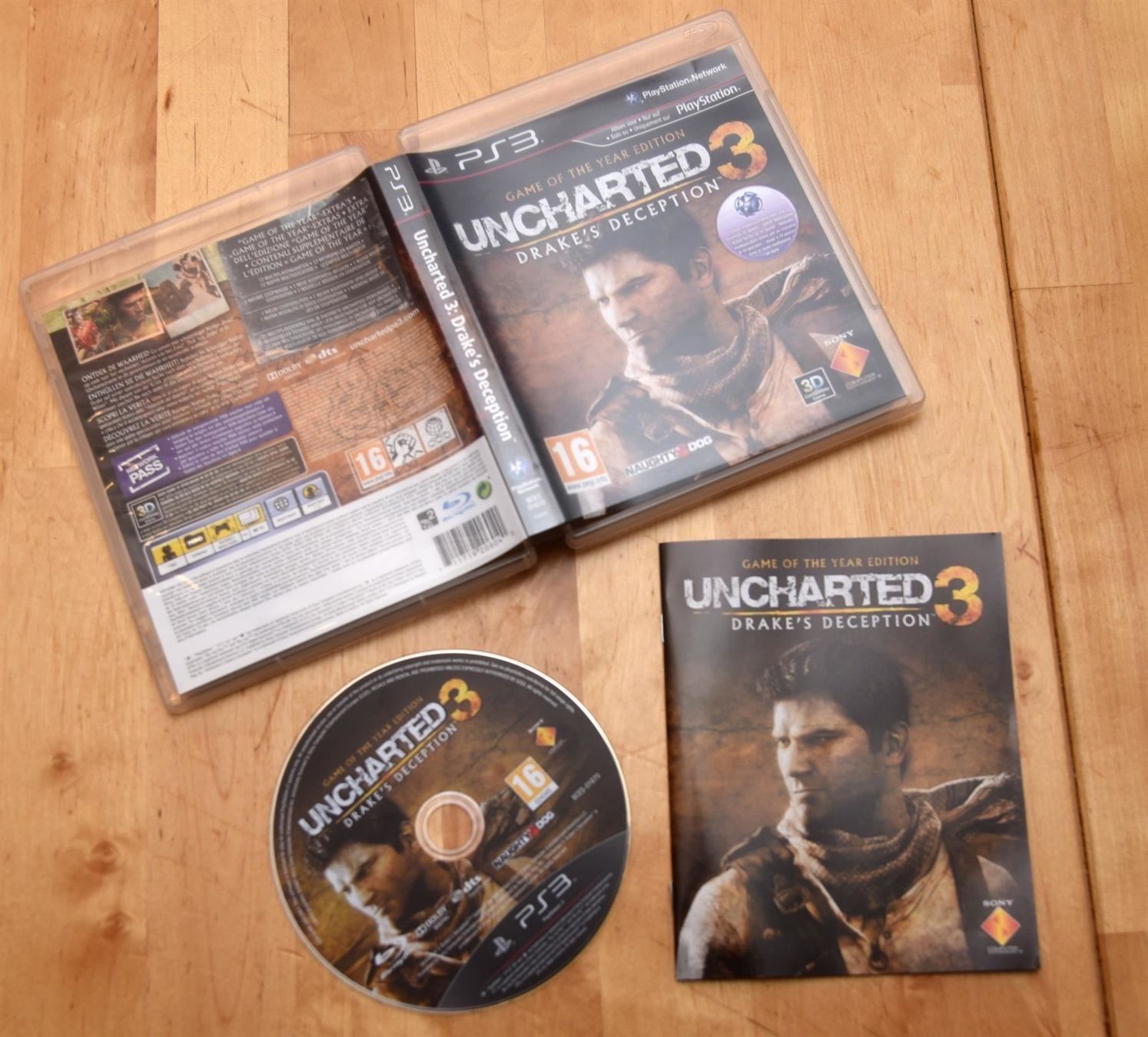Giochi: Uncharted 3 Drake's Deception (CIB) PS3 – Usato da Frenkendorf venduto da gelbeZinnie