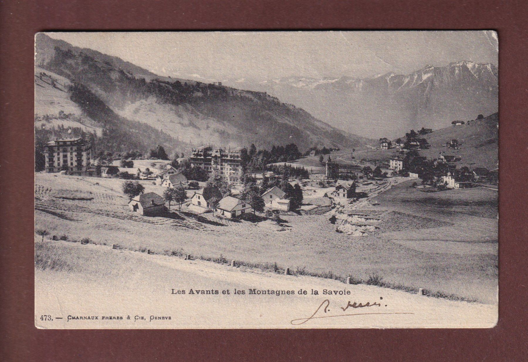 Ansichtskarten: LES AVANTS - 1904 // pli // – Gebraucht aus Pully von nicecards-shop