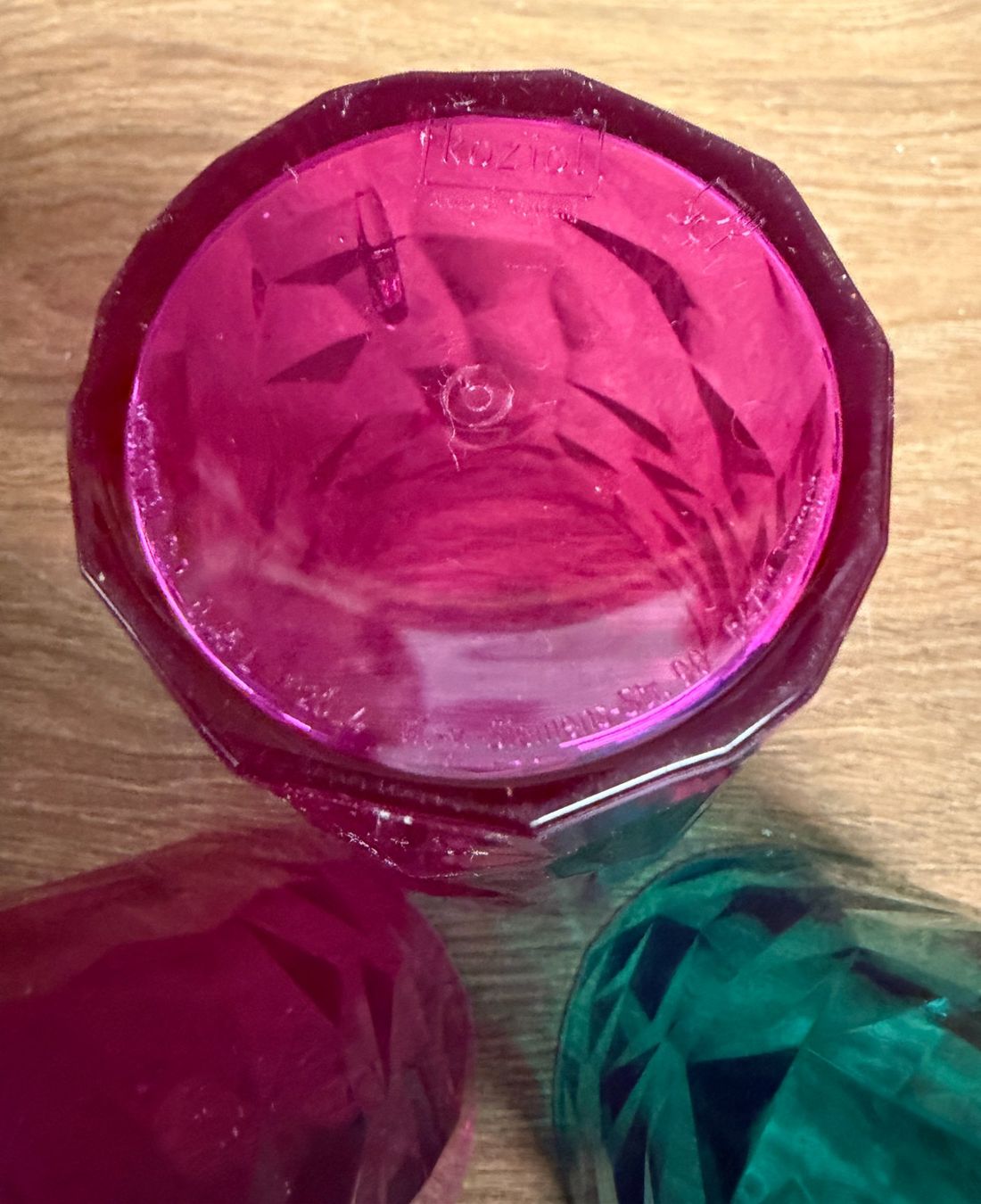 Bicchieri: 3er Set Koziol Crystal Becher Bechergläser – Usato da Nussbaumen AG venduto da saglre 2