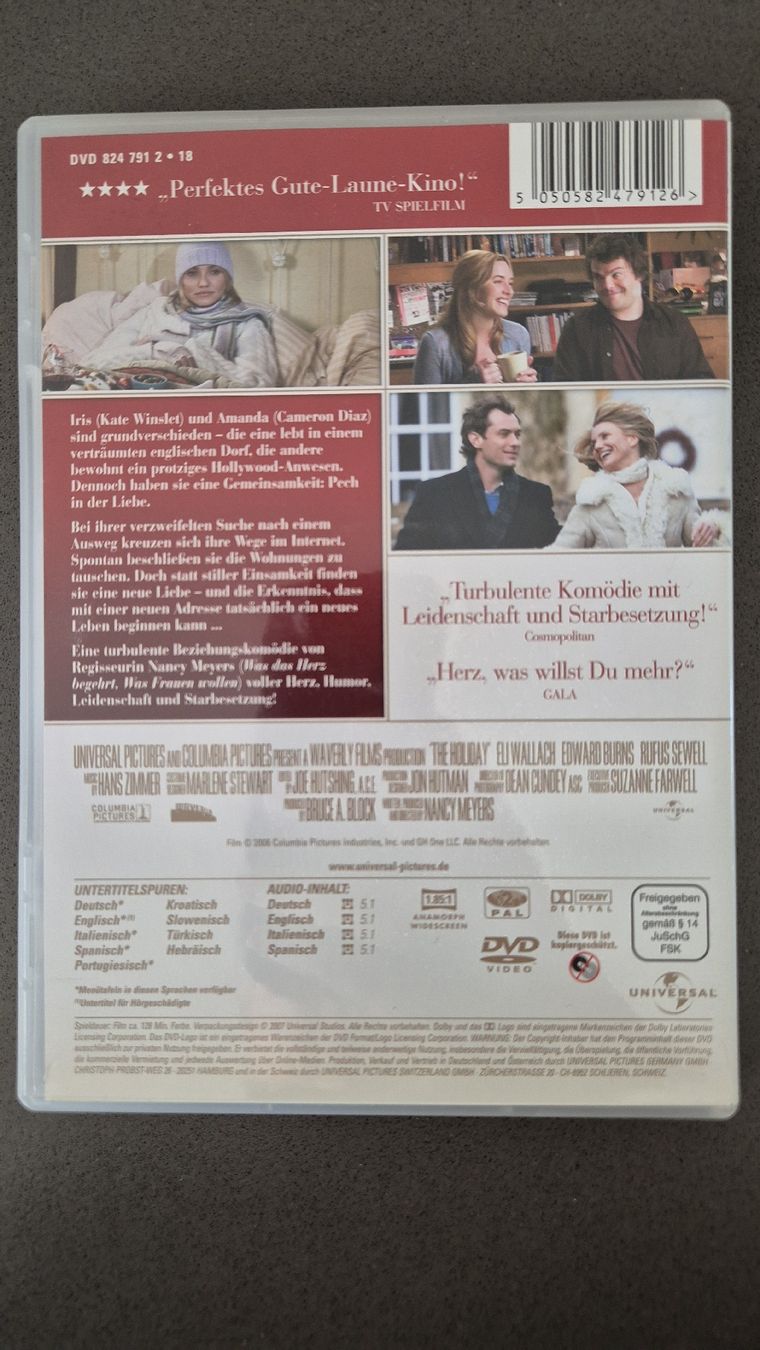 Tutti i DVDs: DVD: Liebe braucht keine Ferien  – Usato da Auw venduto da Goldflimmer 1