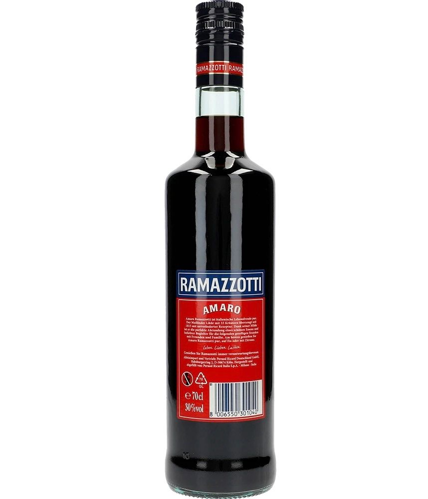 Spirituosen: 1 Ramazzotti Amaro 0,7l, 30%vol. – Neu und originalverpackt aus Basel von Seifehuesli 1