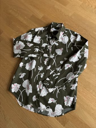 Hübsche Baumwollbluse von ROSSANA DIVA, ca. Gr. 40 DE
