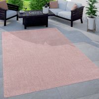 NEU 💕 Teppich 140x200 cm In- & Outdoor Pastell Rosa