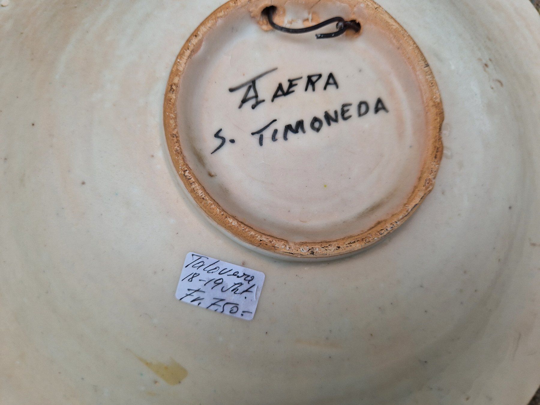 Assiettes: Talavera Teller Spanien – D'occasion à Seedorf BE par Stibutz 4