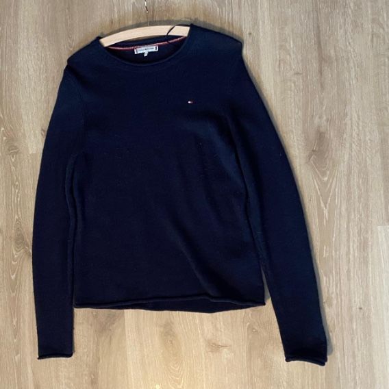 Tommy Hilfiger Maglioni & Felpe: Tommy Hilfiger Damen Wollpullover Navy Gr. L – Nuovo (secondo la descrizione) da Weisslingen venduto da lar_r9qr 1