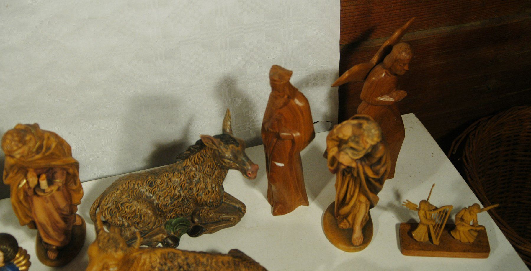 Statuette: Krippenfiguren grosse Konvolut, diverse – Usato da Herisau venduto da Wisen 6