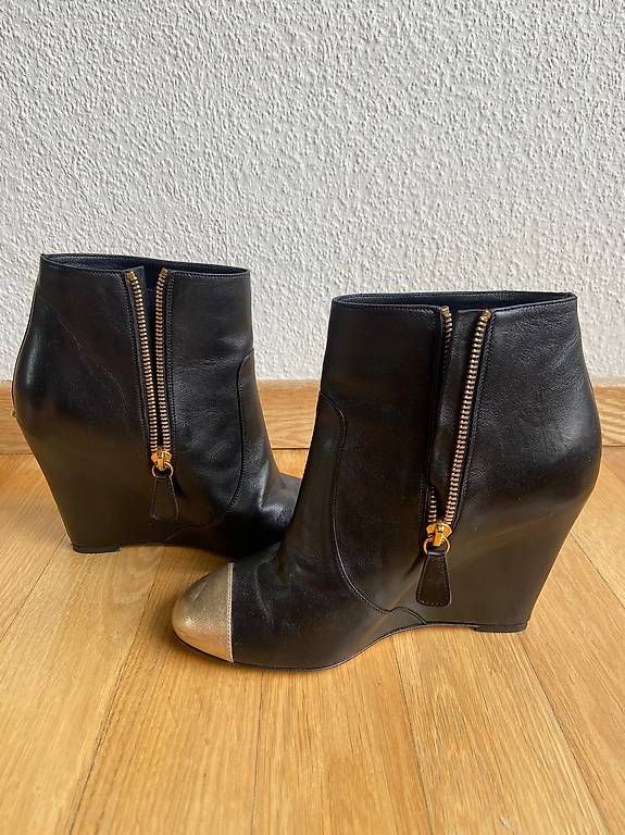 Chanel Scarpe da donna: Chanel wedge Schuhe Grösse 38 – Usato da Basel venduto da lafleur2663 1