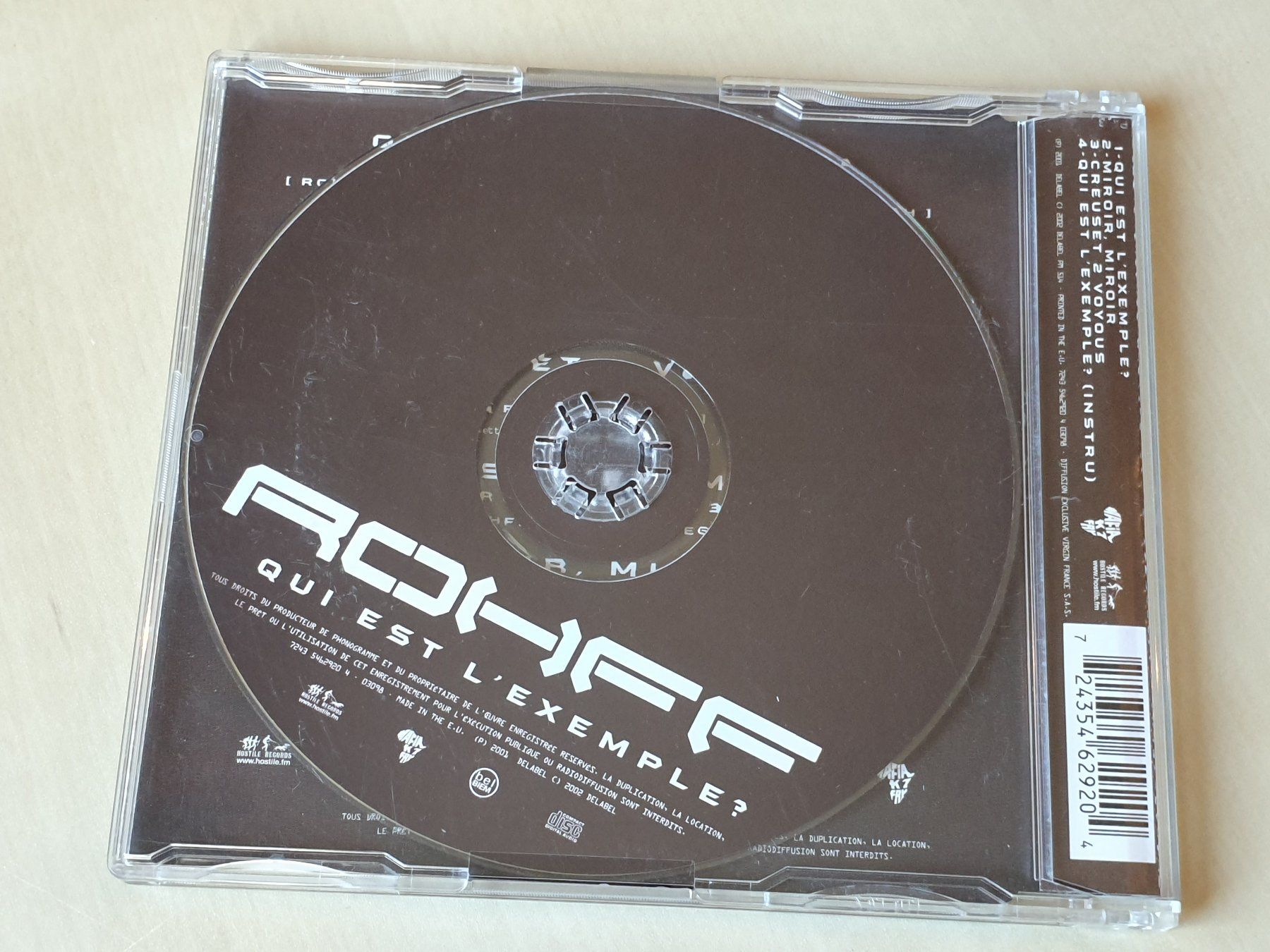 CD: Rohff qui est l exemple? – Usato da Stansstad venduto da collectorsshop 1