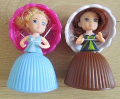 2 Cupcake Überraschungspuppen