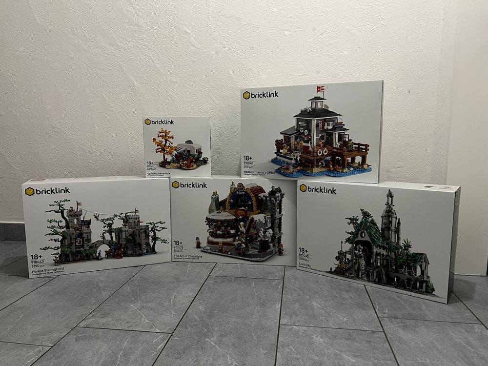 Lego Kit di costruzioni: Lego Bricklink BDP Series 3 neu/OVP 910039 910042 910043 – Nuovo e nell'imballaggio originale da Bubikon venduto da Zeldamike