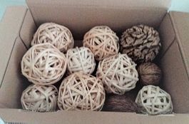 Dekorations Kugeln (Dekobälle) zum Basteln Dekorieren