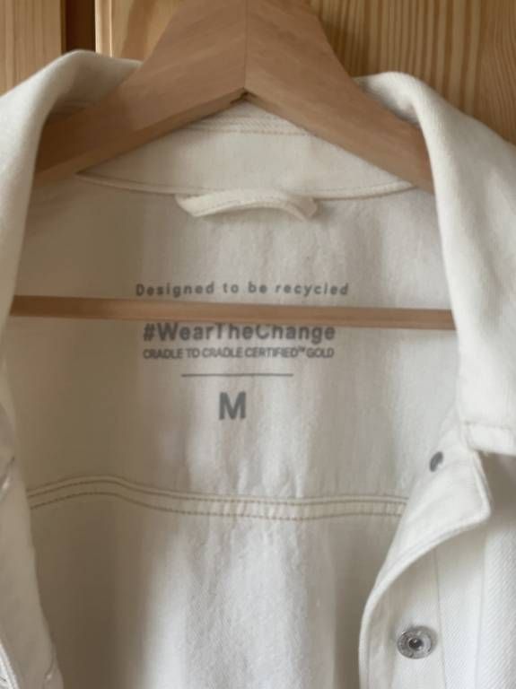 C&A Giacche: Weisse Jeansjacke Gr. M #WearTheChange – Usato da Zürich venduto da ani_8d5j 1