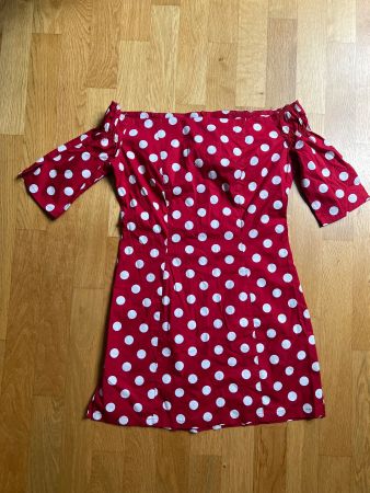 Minikleid ETAM rot polkadot  Gr. S