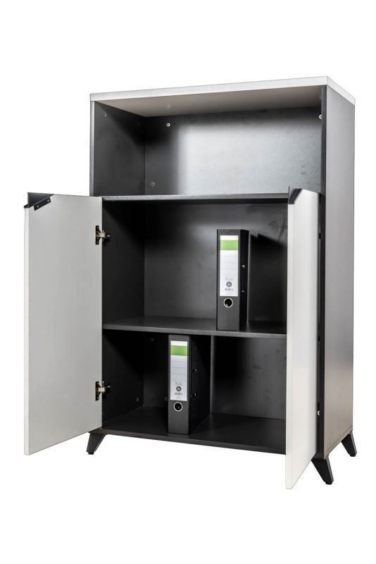 Armadi & Scaffali: Jet-Line Sideboard Claudio schwarz/weiss – Nuovo e nell'imballaggio originale da Herbertingen venduto da jet-line-e-trade 8