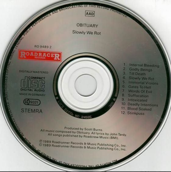 CD: Obituary - Slowly... – Usato da St-Cergue venduto da VeganWarrior 1