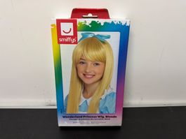 Neu Smiffys Wunderland Prinzessin Perüke blond (1x)