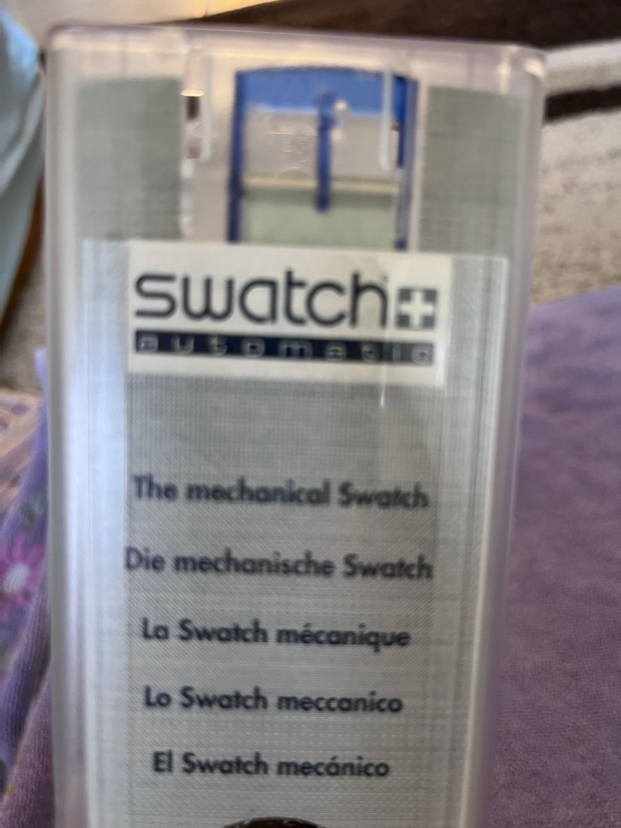 Swatch Orologi: Swatch Automatic Uhr :  neu – Nuovo e nell'imballaggio originale da Zürich venduto da Proton_Slit 4