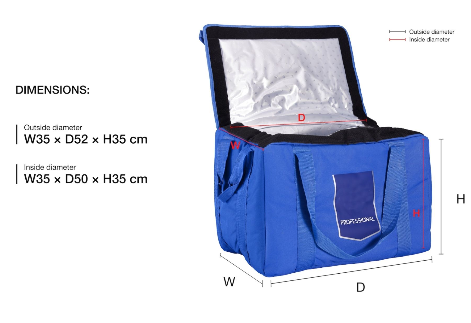 Frigoriferi & Refrigeratori: Isolierte Tasche, inkl. 6 Gefrierbeutel – Nuovo e nell'imballaggio originale da Bülach venduto da StoreInShop.com 8