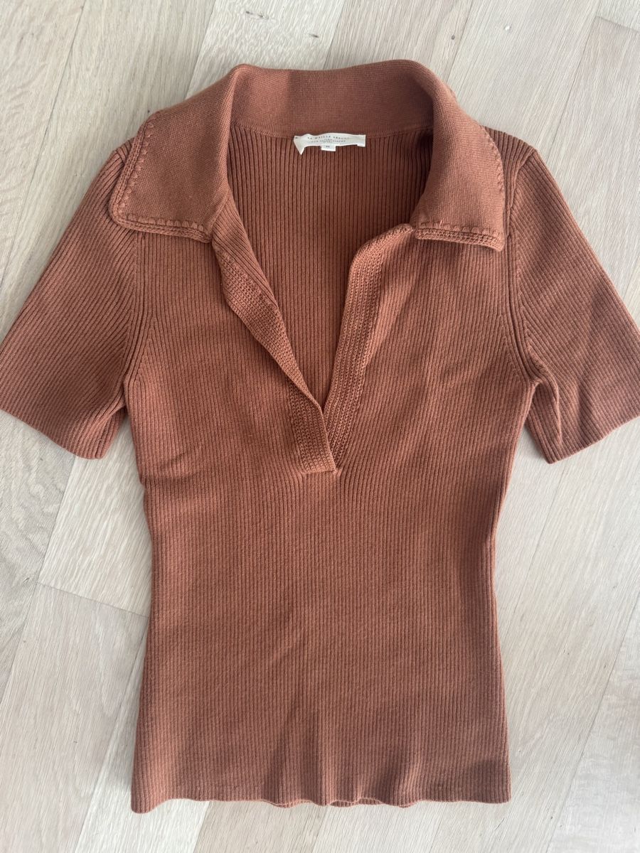 Sezane Top: La Maille Sezane Pullover Kragen Grösse S/M – Usato da Kilchberg ZH venduto da MaM82 1