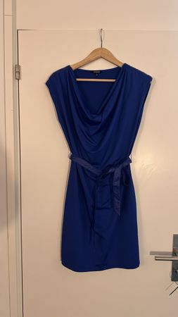 Elegantes blaues Damenkleid Gr. M Marke MORGAN