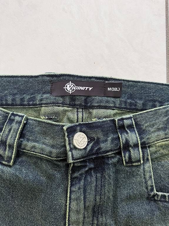 Jeans: Vicinity Green-washed Denim/Jeans – Usato da Urtenen-Schönbühl venduto da nino.cio 1