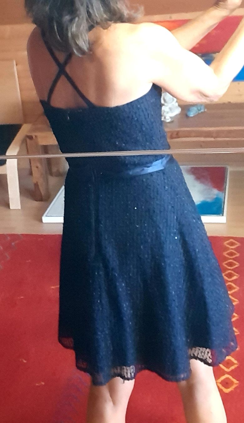 Vestiti: Cocktailkleid dundelblau Gr. 34 – Usato da Brütten venduto da spaduk 2