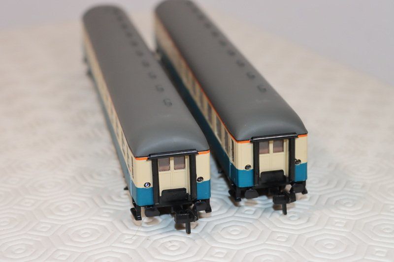 Modellini di ferrovie: 2 Röwa Wagen ( 702 ) – Usato da Kerzers venduto da Winu64 3