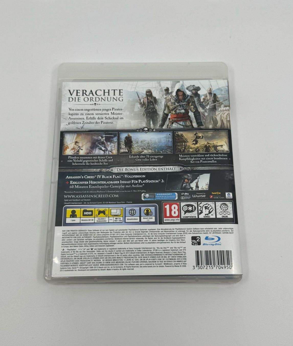 Spiele: Assassin's Creed IV Black Flag (PS3) – Gebraucht aus Herisau von Seyashop1 2