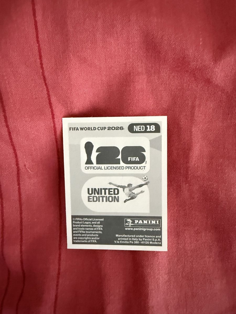 Panini Carte collezionabili: Panini WM 2026 NED 18 – Usato da Rüschlikon venduto da andi_841 1