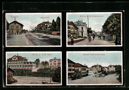 Flawil, Bahnhof, Mittlere Bahnhostrasse,