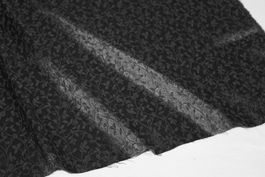 ***AUSVERKAUF*** Stoff Kleiderstoff Jacquard anthrazit