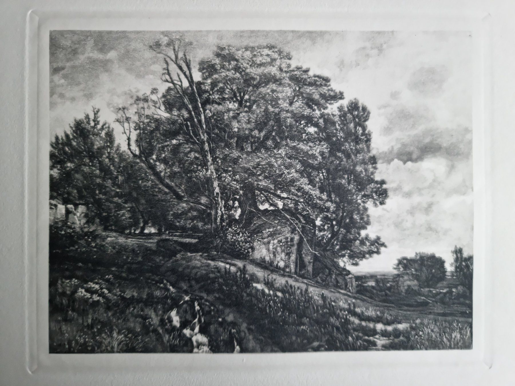 Grafica & Litografie: LANDSCHAFT RADIERUNG NICHT SIGNIERT – Usato da Gersau venduto da grafik-kunst