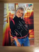 Autogrammkarte Salome Clausen Musikstar SRF DRS signiert