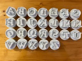 Cake Star Push easy SMILE - 52 Buchstaben Gross und Klein