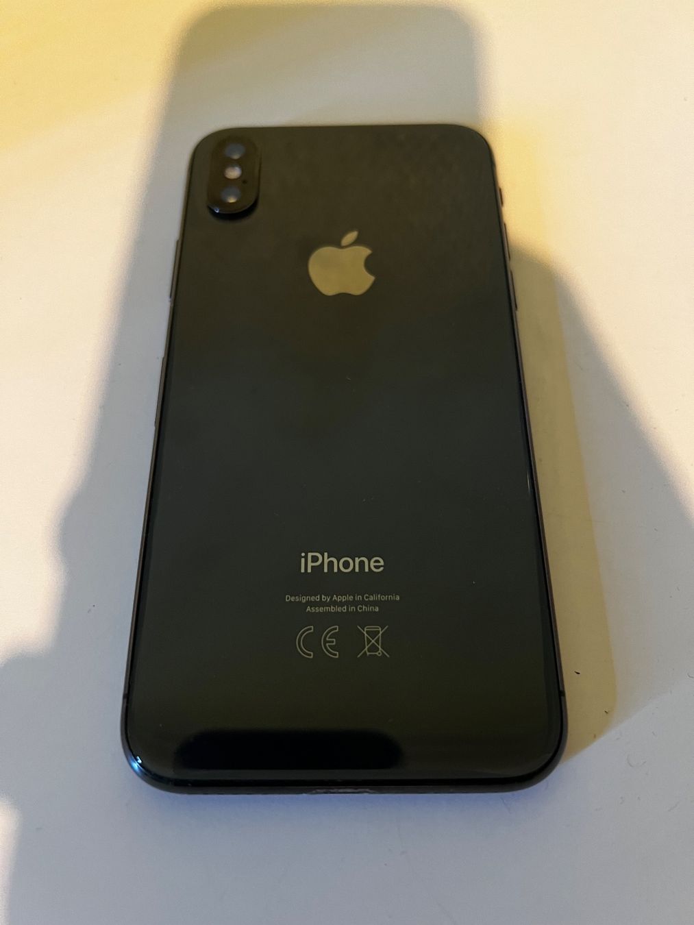 Apple Handys / Smartphones: Iphone X 64GB schwarz 100% Akku! VB – Gebraucht aus Allschwil von GrenzWert