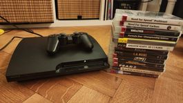 PS3 inkl. 13 Spielen & 1 Controller