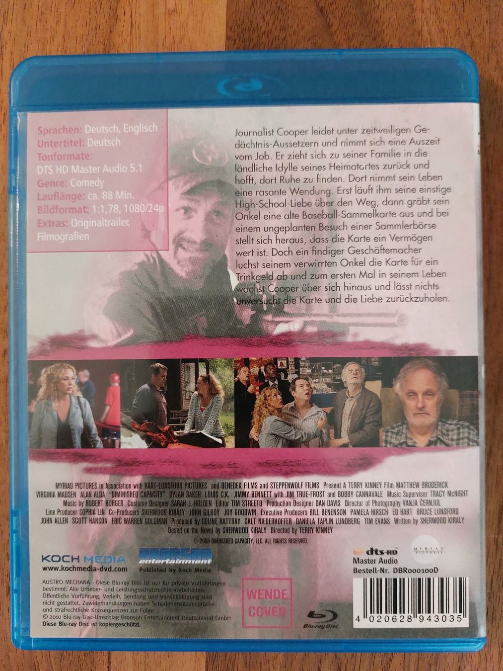 Tutti i DVDs: Blu Ray - Memories to go – Usato da Rheinfelden venduto da FilmAuktion 1